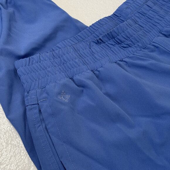 Med Couture Women's Large Energy Smocked Waist Cargo Jogger Scrub Pant CEIL BLUE - Picture 3 of 9